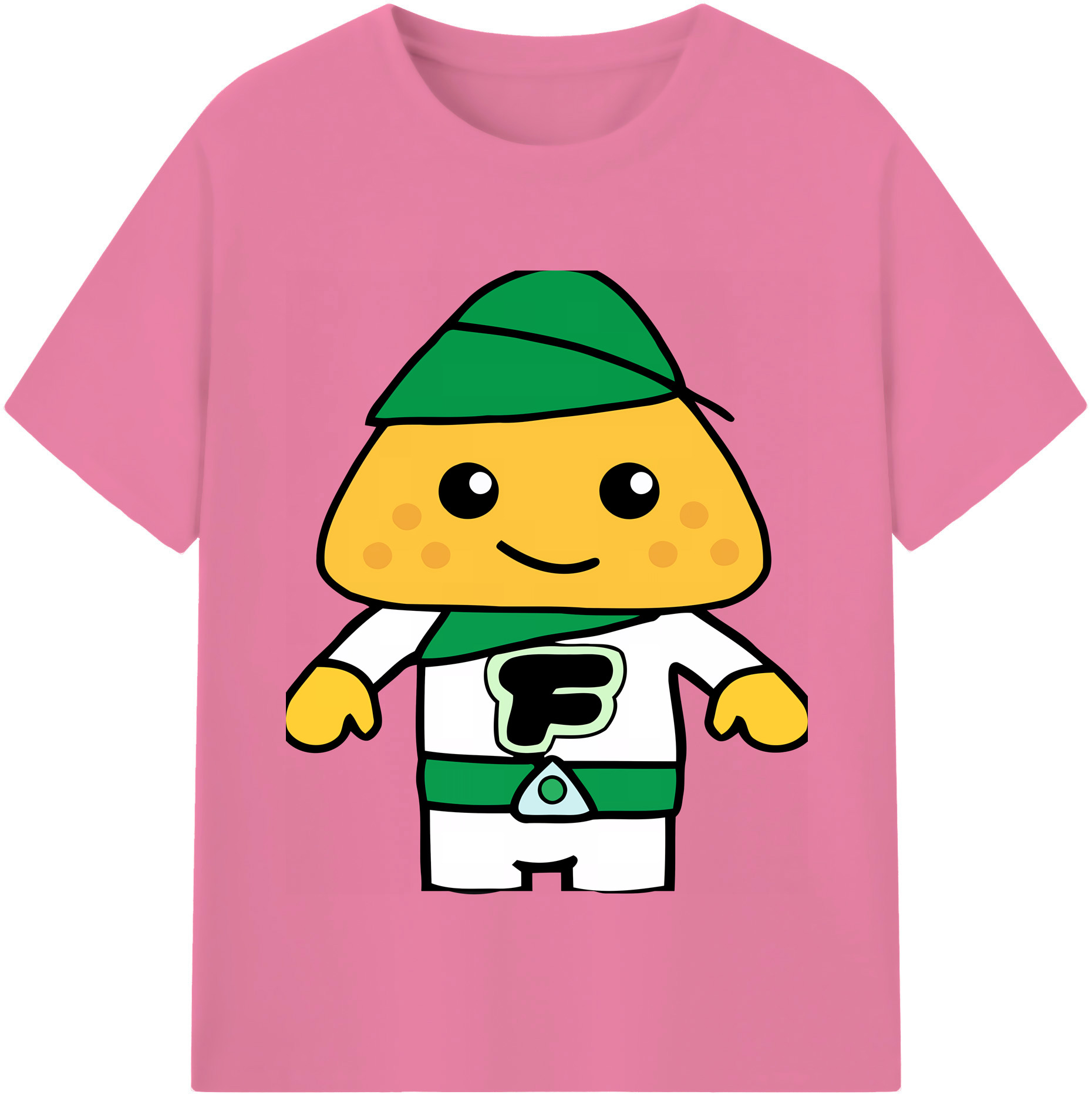（画像用） アンパンマン Anpanman 綿100％半袖Tシャツ（フロントプリント）